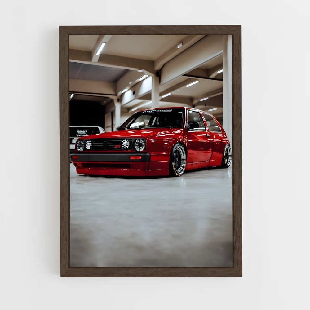 Poster GTI Garage – affiche Volkswagen (vue 5)